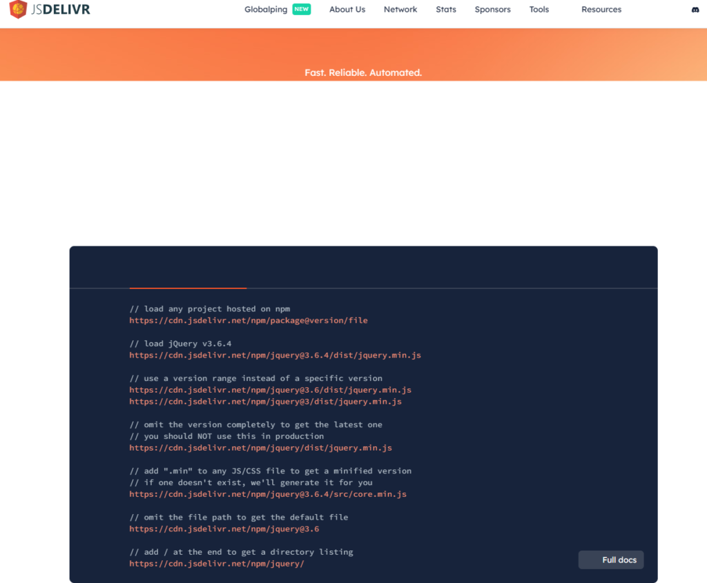 jsDelivr