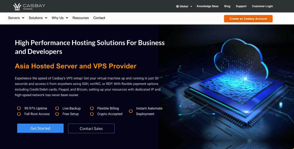 【Casbay】马来西亚原生IP VPS/独服：24.59美元/月起，100Mbps不限流量，Linux/Win可选，支持流媒体解锁 / 加密货币-心仪评测